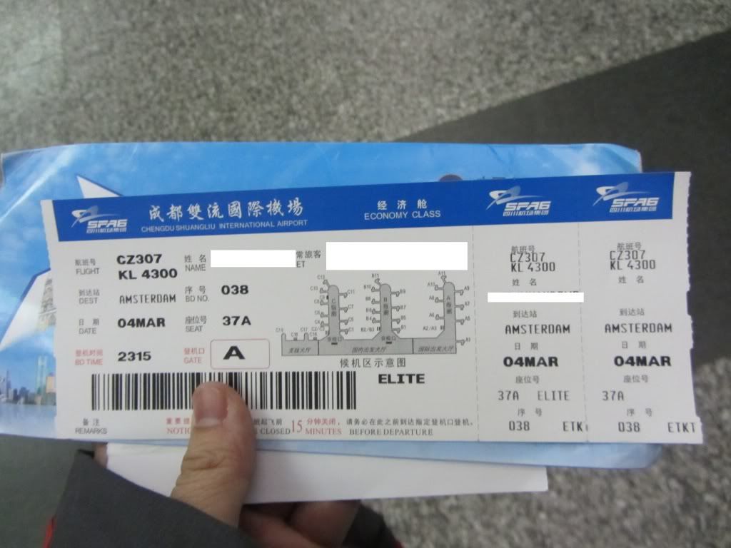 Tried China Southern Again: AMS-CTU Return — Trip Reports Forum | www.strongerinc.org