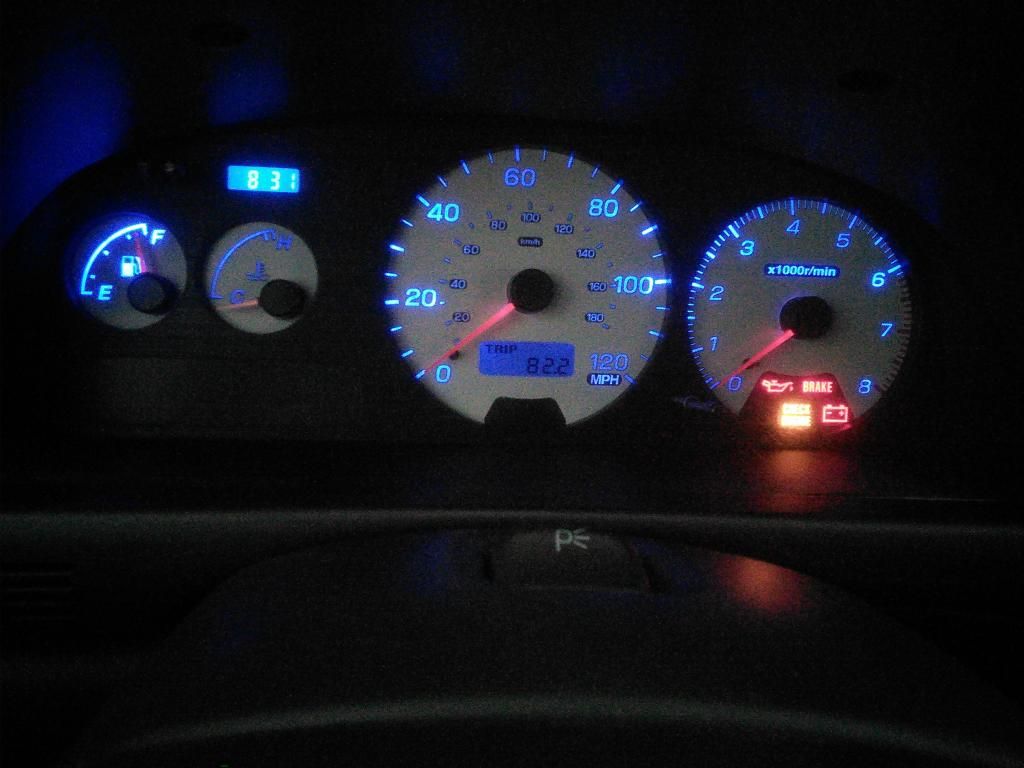 DIY Instrument Cluster Light Color Change Subaru Impreza GC8 & RS