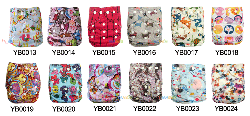 u pick solid printed aio size baby newborn cloth