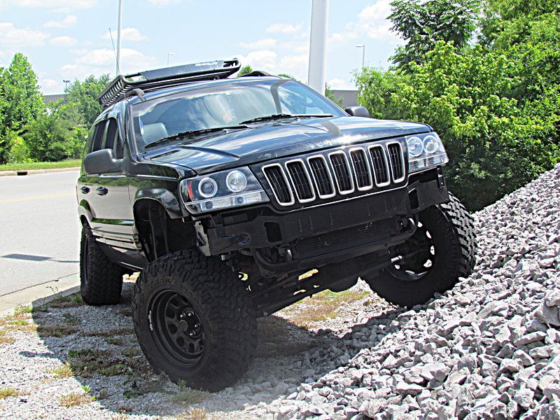 Jeep grand cherokee wj roof basket #3