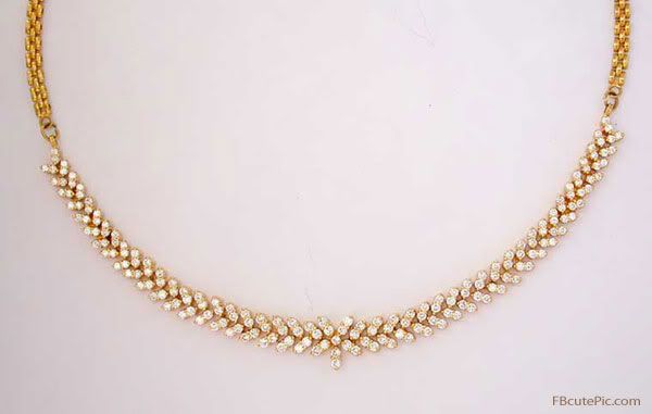 Diamond Necklace Photo Picture