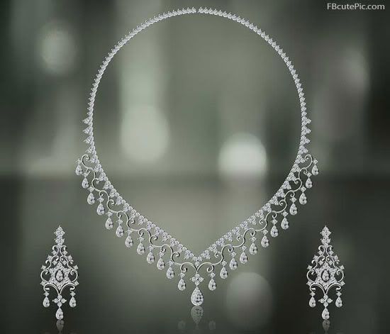 Diamond Necklace Photo Picture