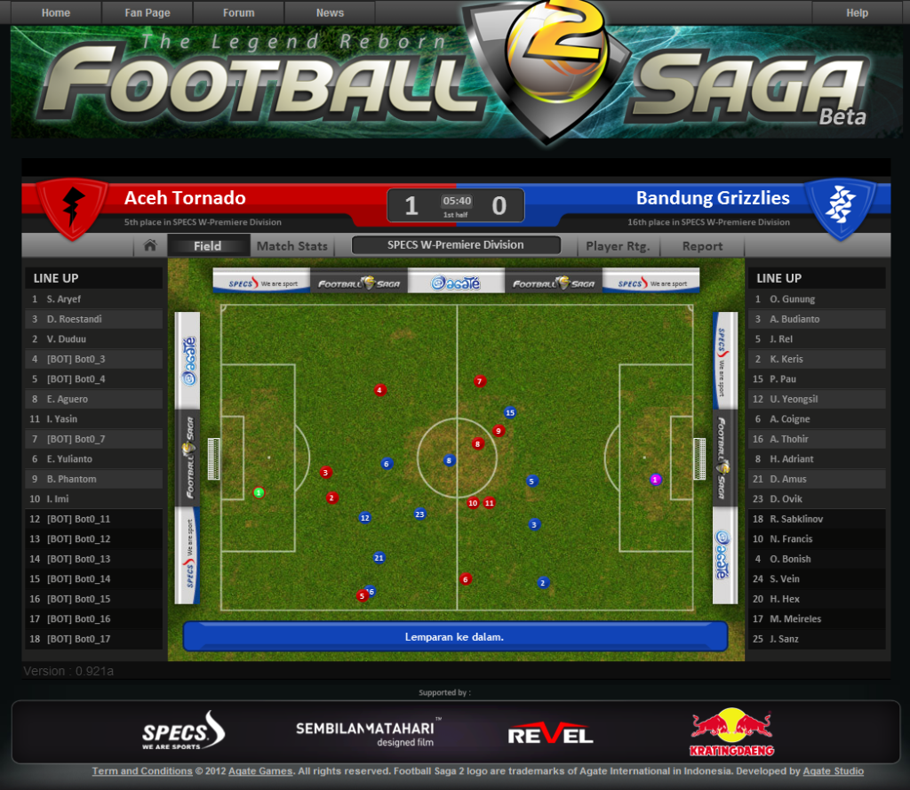 |Football Saga 2| Game Sepakbola Karya Anak Bangsa - Part 2 20
