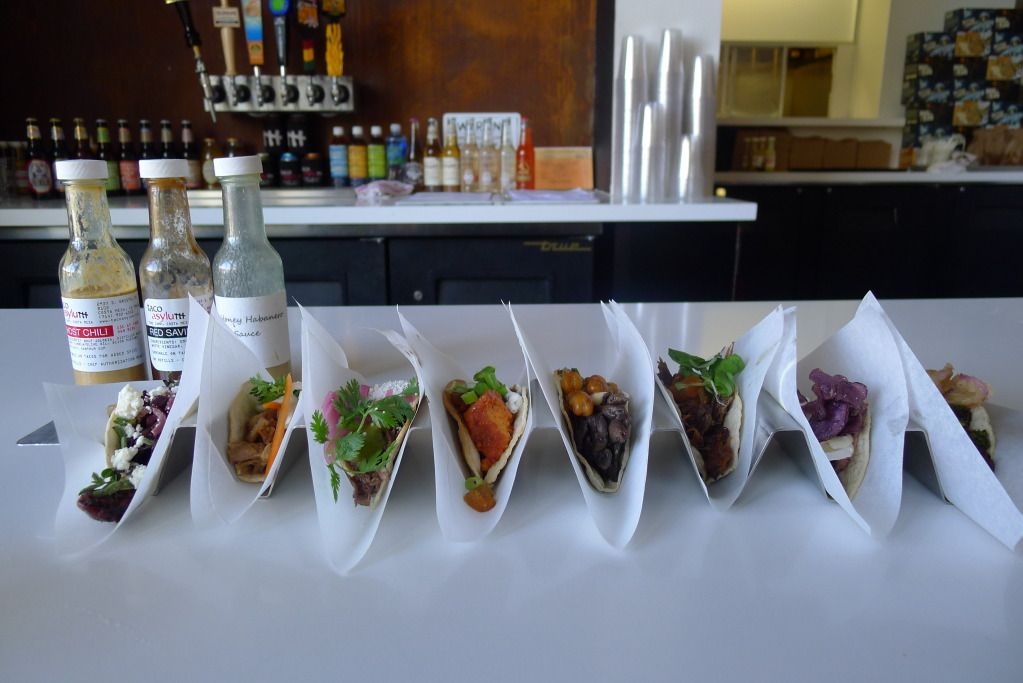 Flight of Tacos
