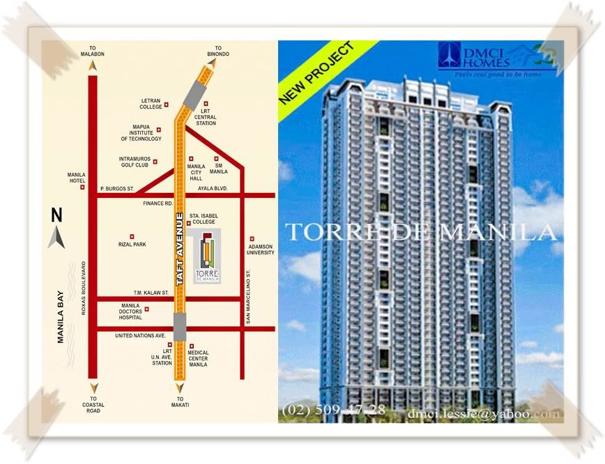 Torre de Manila (NEW) - Taft Ave. Manila - DMCI HOMES | Real Estate ...